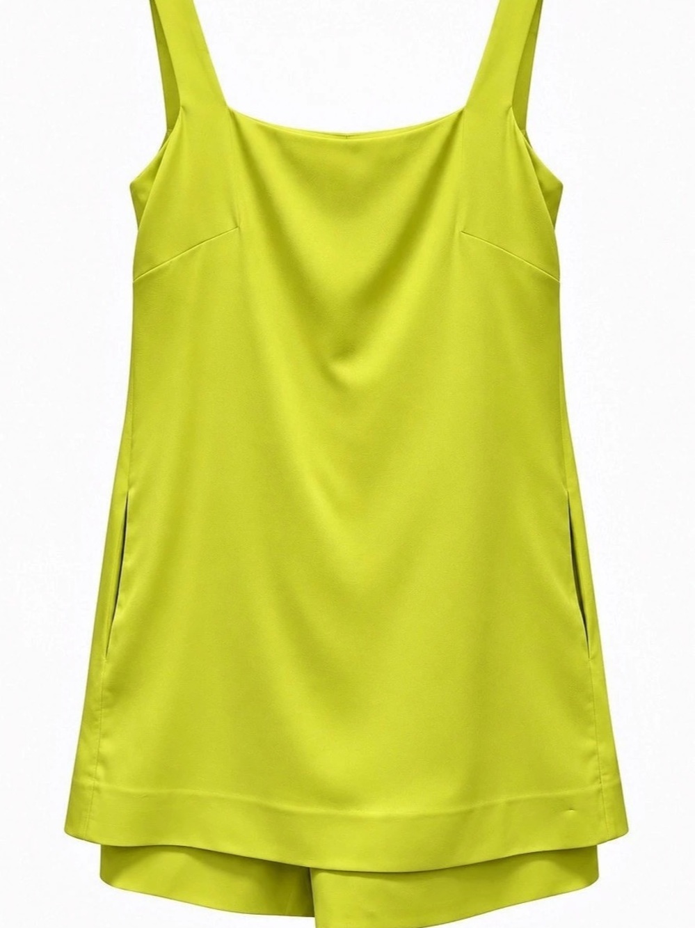 Valentino Flash Green Sleeveless Romper
